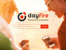 Tablet Screenshot of dayfire.com